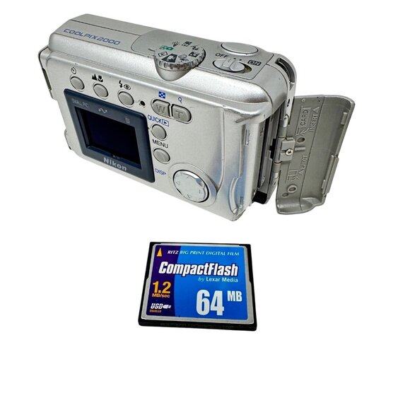 Nikon Coolpix 2000 2.0 MP Digital Camera - Tested/Works - Picture 8 of 8